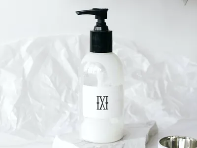 IVI perfume beauty branding cosmetic design logo