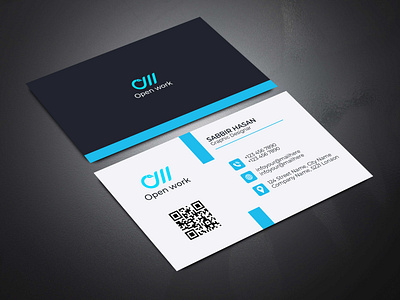 Business card graphic design