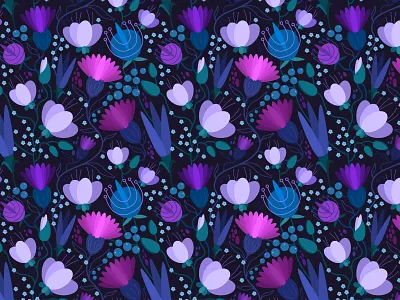 Flower pattern adobe illustrator character design graphic design illustration pattern seamless pattern vector