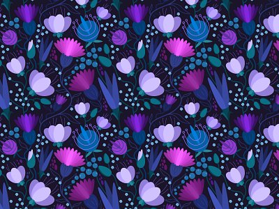 Flower pattern adobe illustrator character design graphic design illustration pattern seamless pattern vector
