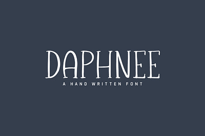 Daphnee Slab Serif Font commercial use demo font logo font slab serif font slab typeface