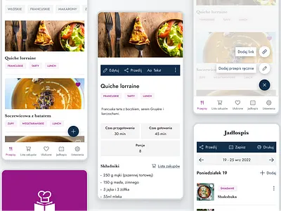My Recipe Box - mobile app redesign design ui ux