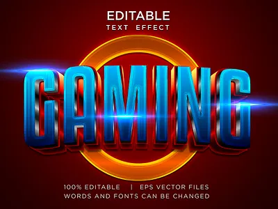 gaming esport logo editable text effect background crime cyber design effect esport font game gaming glow graphic design icon illustration light logo modern neon sport style symbol