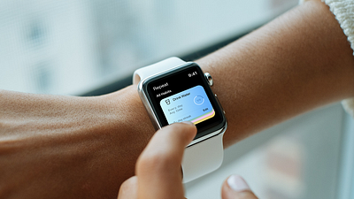 Repeat App Apple Watch Mockup app applewatch branding dashboard habit tracker mobileapp mockup reminder responsive ui