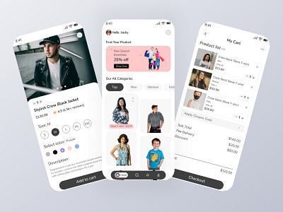 Fashion Mobile App app app design branding cloth cloth app fashion fashion app graphic design landing page mobile mobile app mobile design product stylish ui uiux user interface web developer webdevelopment website