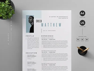 Resume/CV vector