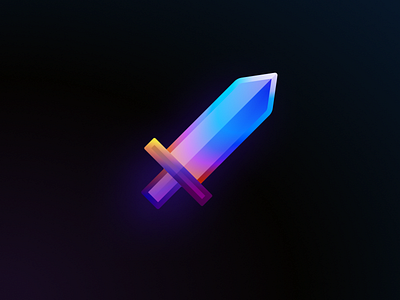 Sword Icon branding broad sword broadsword design game games gaming gaming icon gamingicon gradiant icon icon design icondesign icons logo logo designer logodesign sword vibrant weapon