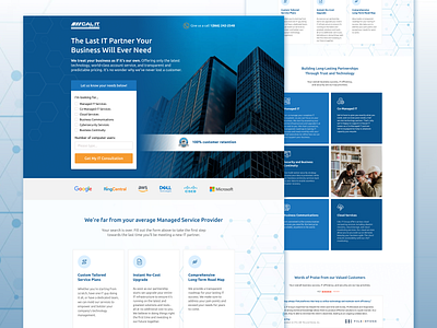 CAL IT | Landing Page cro cro design design graphic design landing page ui ui design ux ux design web design