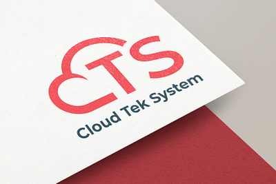 CTS logo design adobe illustrator cloud graphic design logo design