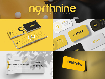 Branding for a Creative Design Agency. brand guidline brand identity branding creative design design design agency logo graphic design icon illustration logo logo design logo design concept logo designer logo mark ui vibrant yellow