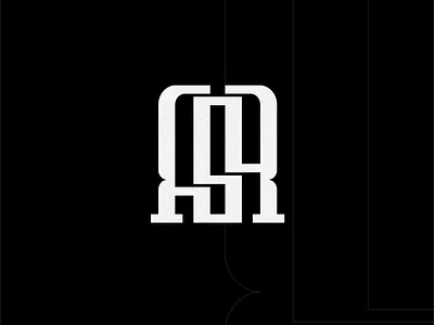 Monogram with Letters ASR animation branding design graphic design icon illustration logo ui ux vector