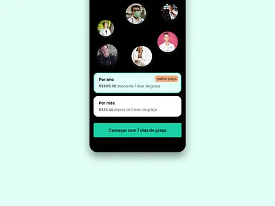UI Subscription branding button cards case study education subscription ui ux
