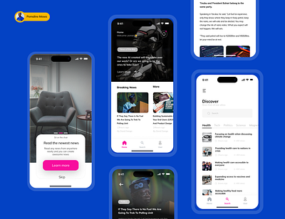 News Feed design news newsfeed productdesign ui ux