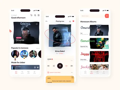 Music Mobile App app app design design music music app music mobile app music player player player desig player mobile ui ui ux uidesign uitrends user experience user interface design ux web webdesign
