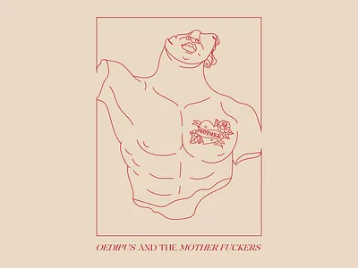 Oedipus Trivia Team art branding design illu illustration logo typography vector