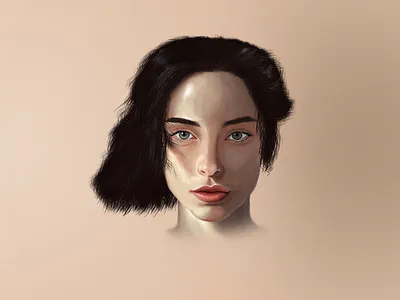 Woman portrait draw drawing face portrait woman woman portrait