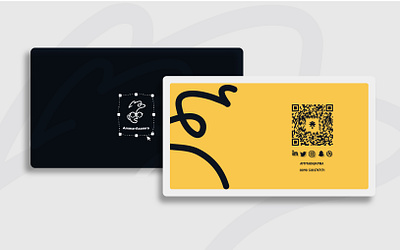 personal business card design 3d branding character design graphic design illustration logo mobile motion graphics ui ux vector