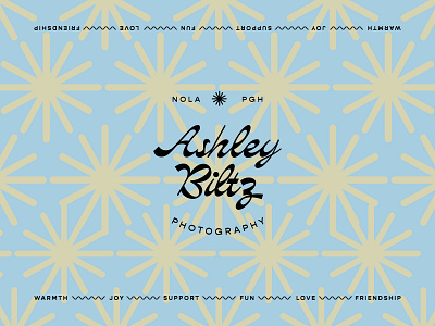 Ashley Biltz Photography – Logo Design bold typography brand design branding branding design design graphic design groovy illustration logo logo design pattern quirky retro retro inspired script script font typography vintage vintage inspired visual identity