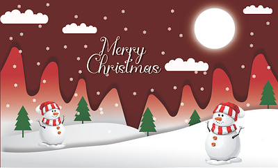 Christmas banner branding design graphic design illustration