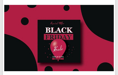 Black Friday sale banner branding design graphic design illustration