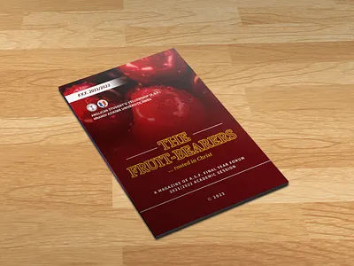 Magazine cover graphic design