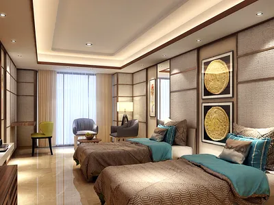 3d interior Rendering of room with 2 single bed 3d animation studio in ahmedabad 3d interior rendering 3d interior visualization 3d walkthrough companies 3danimation 3darchitecturalwalkthrough 3dexteriorrendering 3drenderindservices