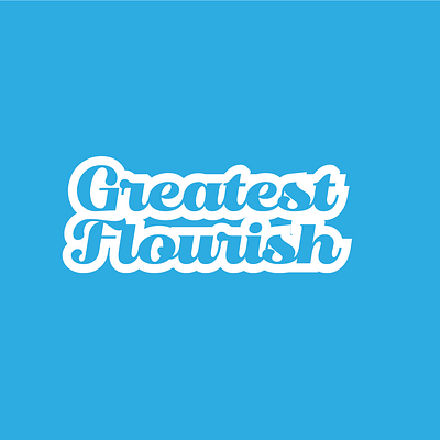 greatest flourish branding logo