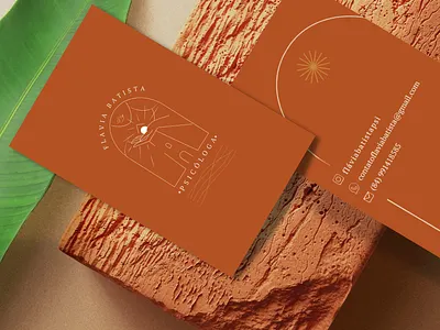 Psychologist - logo and business card design branding card design graphic design logo vector