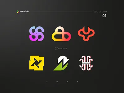 Logofolio_01 ________2023 abstract logo adobe app icon brand identity branding concept creative graphic design illustration letter logo logo logo collection logo design portfolio logo desinger logo folio logo selection modern logo popular logo portfolio vector