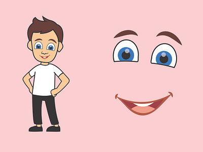Boy Character illustration animation boy character boy illustration branding cartoon character cartoon illustration character design character illustration graphic design logo logo illustration mirjoybd motion graphics naiurrahmanjoy1 ui vector