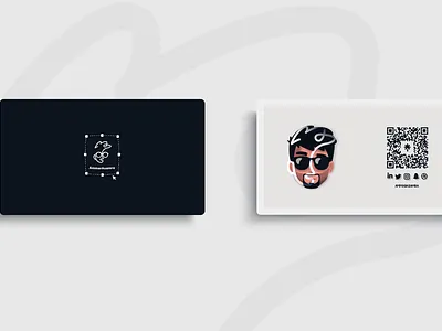 personal business card design branding character design graphic design illustration logo mobile ui ux vector