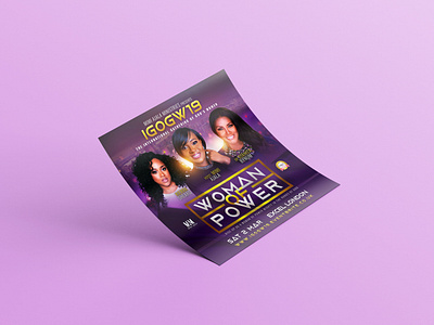 Women E-flyer design adobe illustrator adobe photoshop advertisement church design church program conference design event design event flyer design flyer design graphic design illustration social media content design social media post