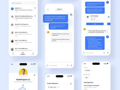 WOW!RK - Job Listing App case study design job listing ui design mobile app design mobile ui ui design uidesign