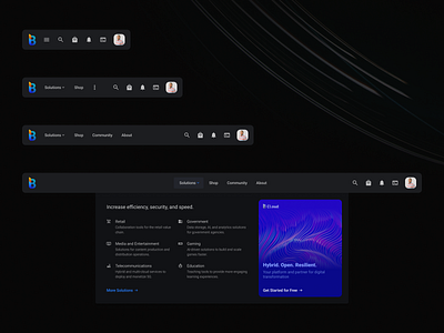 Navigation Bar UI figma menu bar navbar navigation navigation menu ui user interface