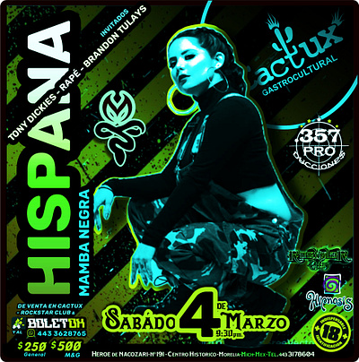 Cartel para Hispana design graphic design