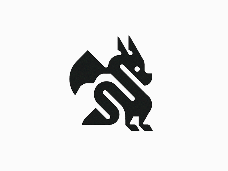 Dragon logo design by 3d animal logo design animation branding creature logo design design dragon logo design graphic design illustration logo logo design logo designer logodesign minimalist logo minimalist logo design monster logo design motion graphics ui wyvern logo design
