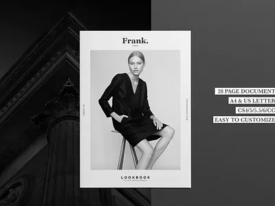Fashion Lookbook - Frank #1 app branding design graphic design illustration logo typography ui ux vector
