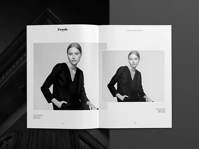 Fashion Lookbook - Frank #7 app branding design graphic design illustration logo typography ui ux vector