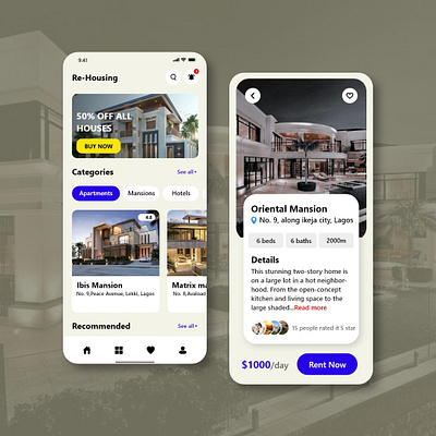 Real estate app ui design adobe app app ui appdesign branding design figma graphic design illustration logo real estate typography ui uidesign uiux ux uxdesign vector xd