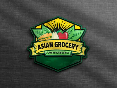 Asian Grocery E-Commerce Business Logo branding branding logo business businesslogo corporate logo creative creative logos design ecommers graphic design grocery logo illustration logo logos motion graphics shop shop logo shoplogos ui vector