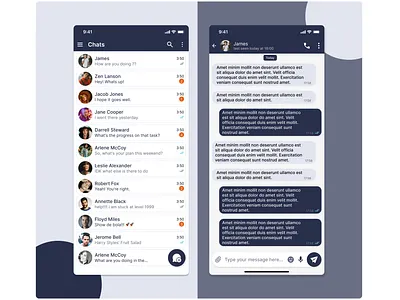 DailyUI #013: Direct Messaging app chat conversation dailyui dailyui 013 design direct messaging figma friends interface message app minimal simple ui ux uxui