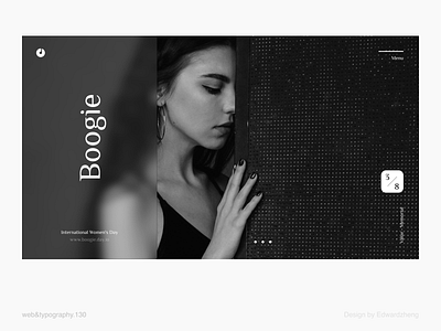 eg.130 black character design element format graphic graphic design landing page layout ui web web design