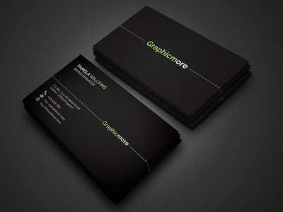 Business card graphic design