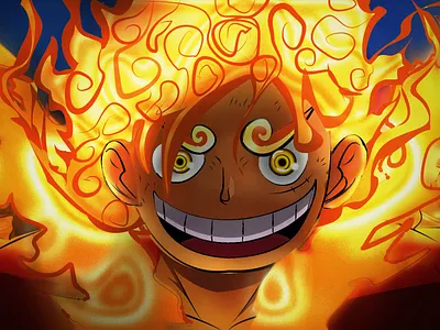 Monkey.D.Luffy Digital Art animation character design design digital art graphic design illustration