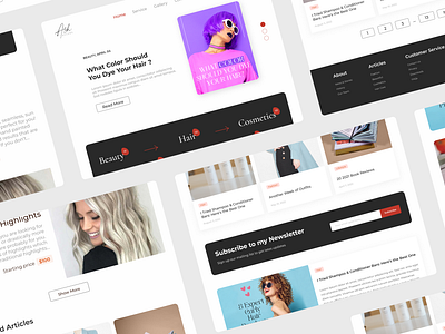 Web Design Blog branding design ui ux