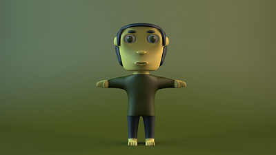 CHARACTER MODEL 3d 3d character animation app branding design graphic design illustration logo motion graphics ui ux vector
