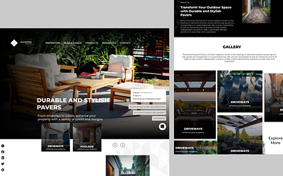 Blackstone, the US-based Paver's Startup, Website Design 2 3d animation app app design branding design graphic design illustration logo motion graphics ui ux vector