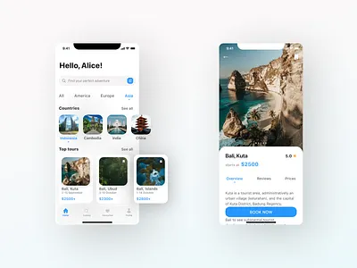 Travel App app mobile travel
