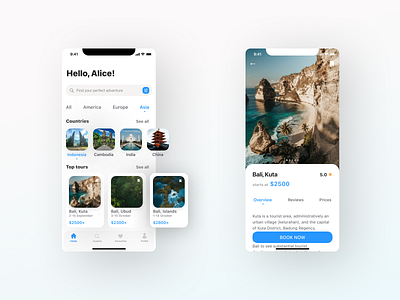 Travel App app mobile travel