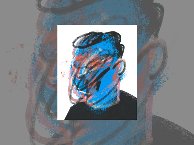 Mess in Head I abstract digitalpainting drawing illustration painting portrait